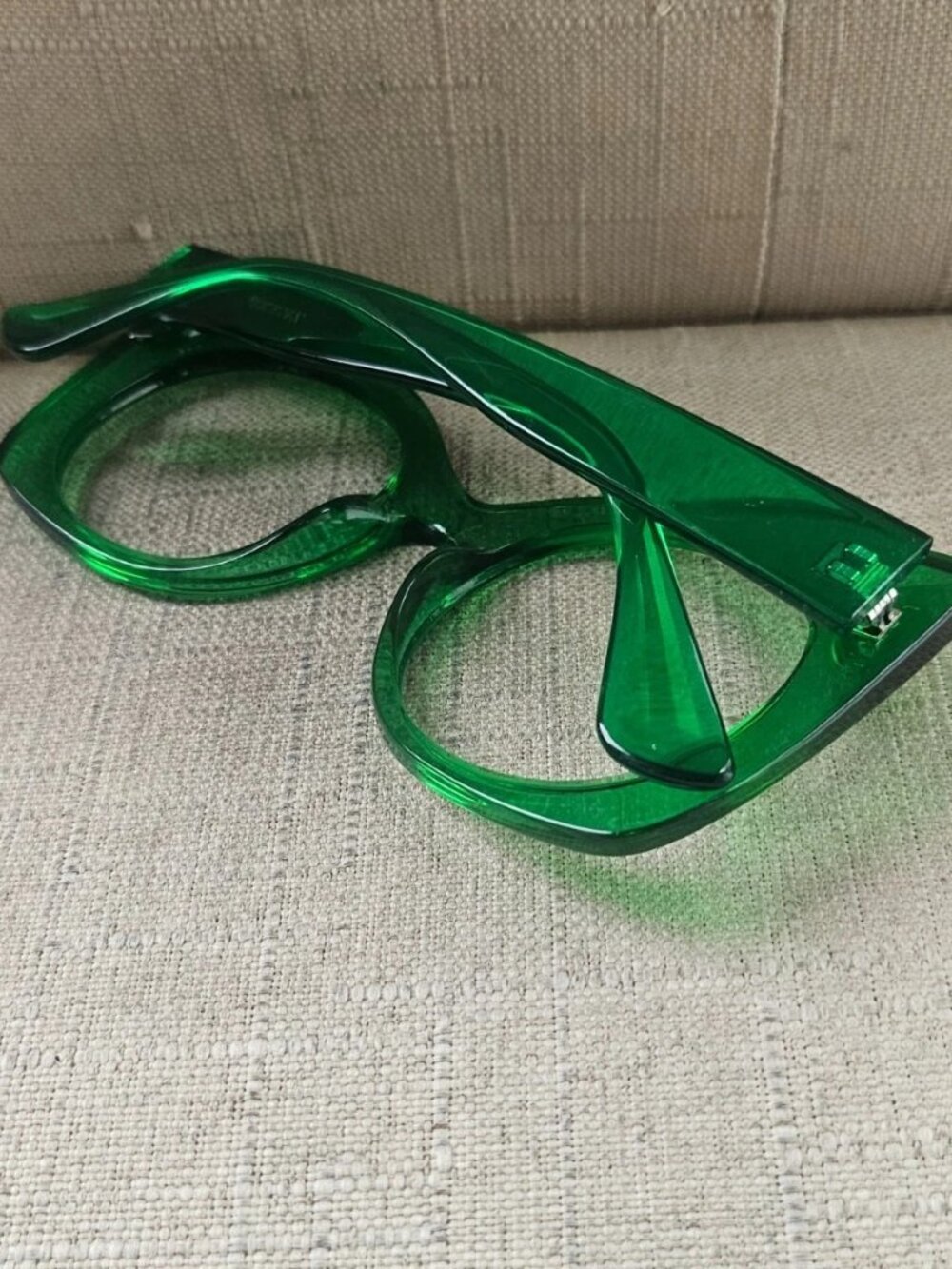 Zenni Optical Women Glasses Eyewear Frame Green Oversized Eyeglasses - Picture 7 of 12